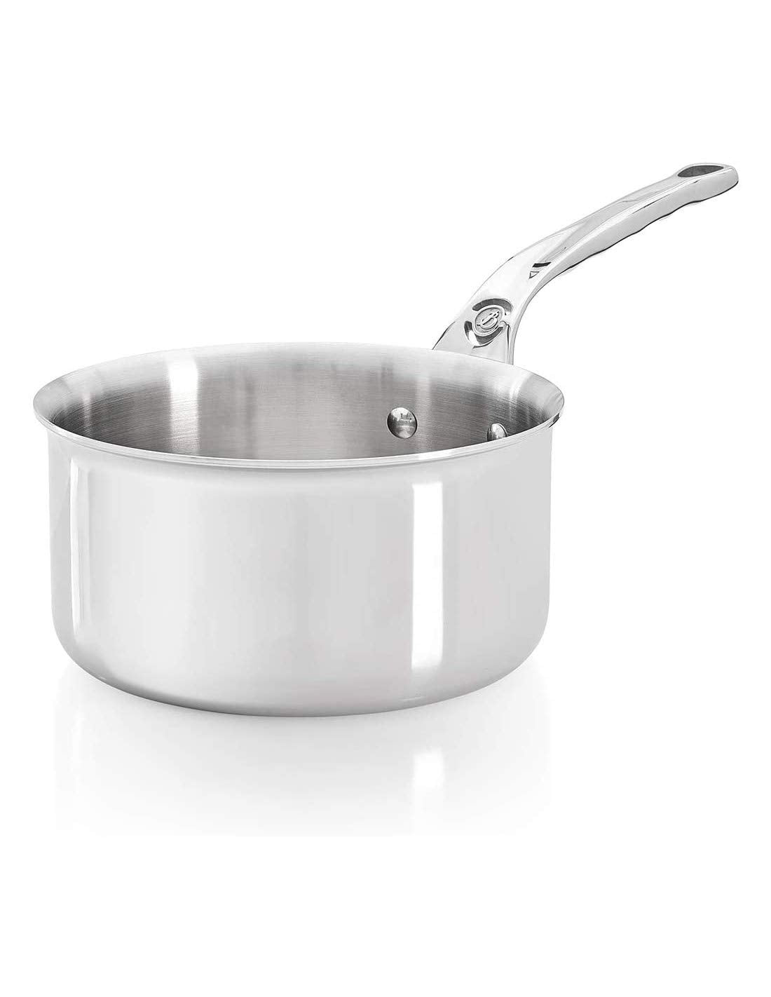 DeBuyer Affinity 1.2Quart Saucepan, Stainless Steel