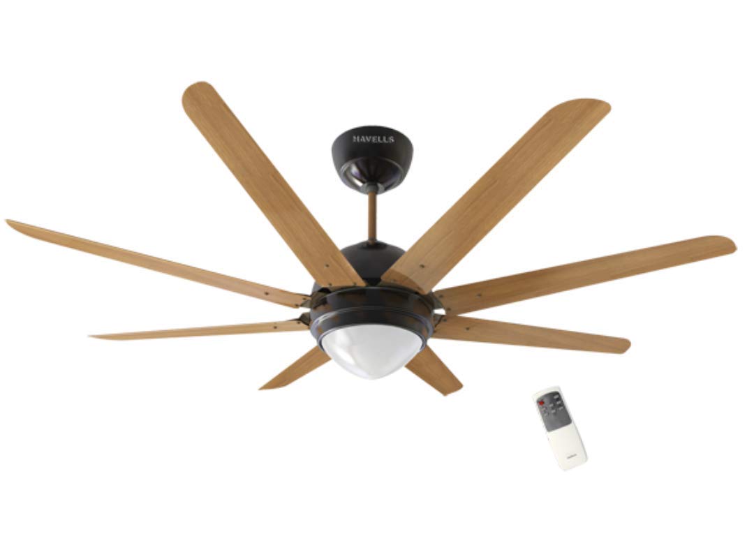 Havells Octet Underlight 1320Mm Ceiling Fan (Walnut Black Nickel)