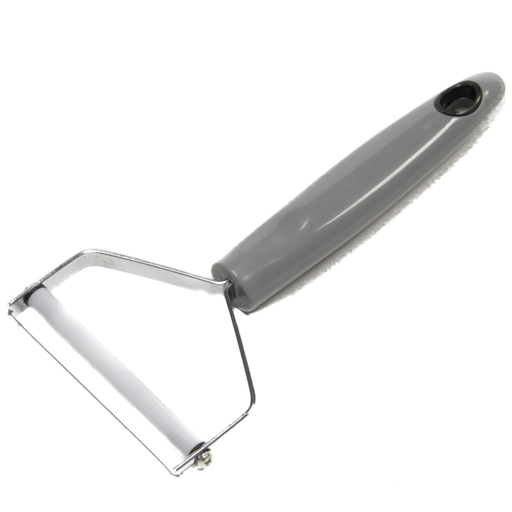 Chef Craft Select Plastic Handle Cheese Slicer, 7 Inches In Length 3.5 Inch Stainless Steel Wire, Gray
