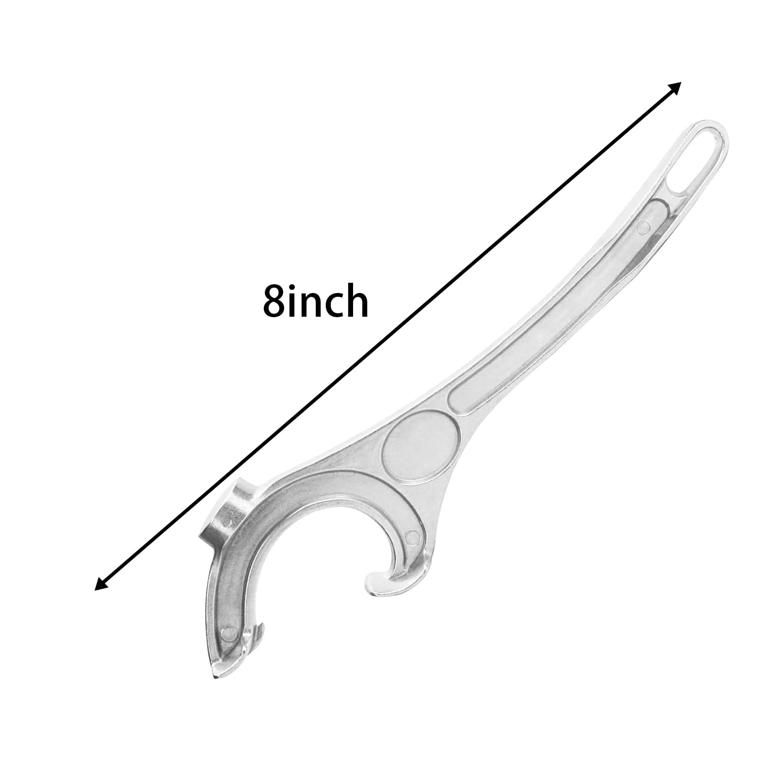 Friendship Bucket Opener Tool 5 Gallon 8 Inch Aluminum Bucket Lid Opener Paint Barrel Opener Removal Tool Metal Can Opener(8 Inc