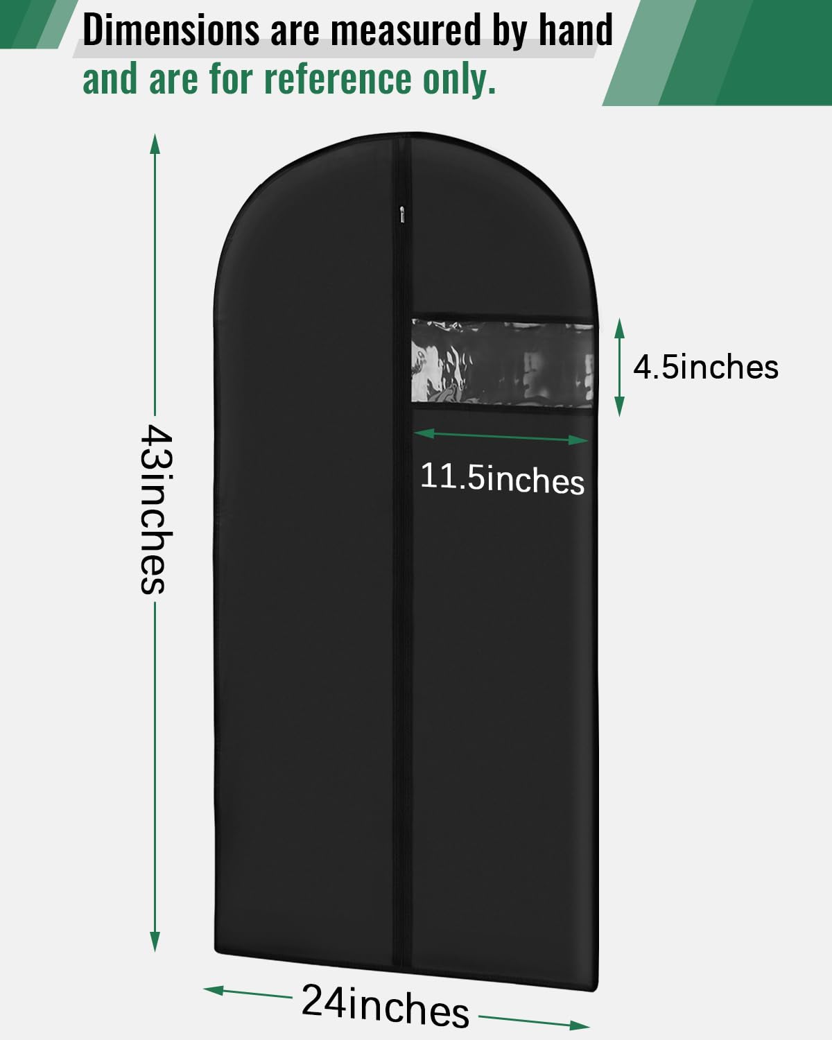 Garment Bags For Hanging Clothes (8 Packs