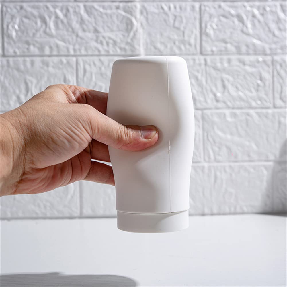 Partslety Soap Dispenser, Liquid Dish Soap Dispenser Squeeze Bottle, Silicone Divided Bottle Squeeze Type Soap Dispenser Hand So