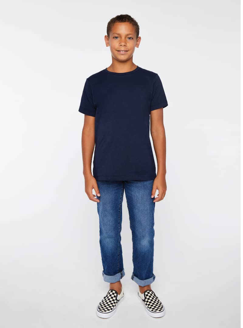 LAT Youth Fine Jersey Tee - Red  XL