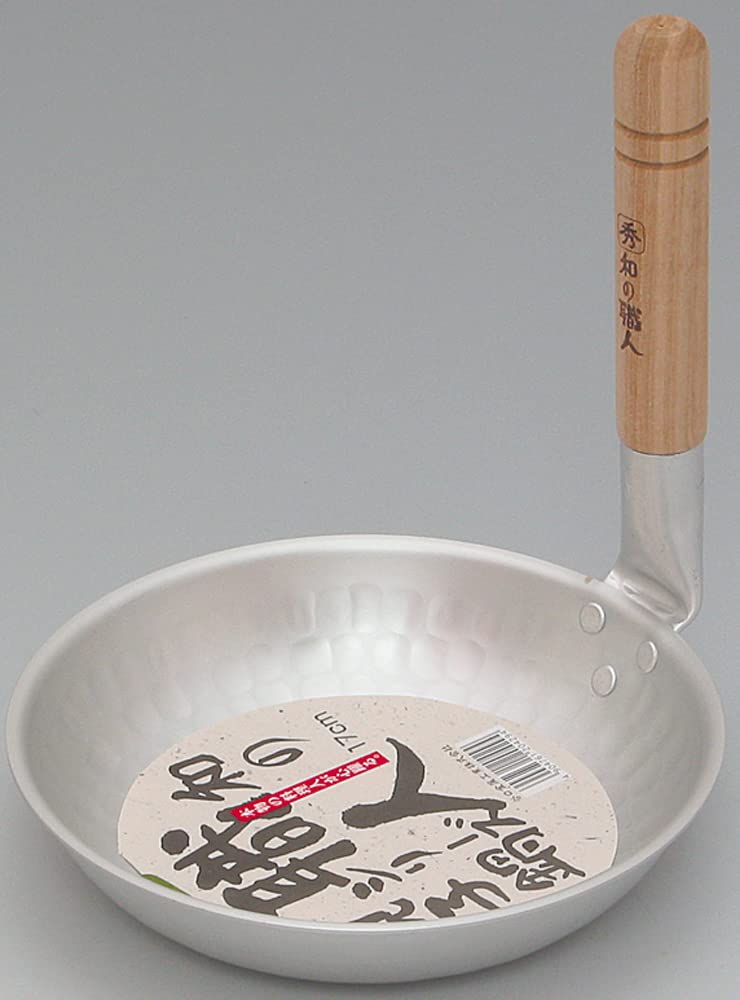 Taniguchi Metal Parent-Child Pot, 6.7 inches, Aluminum, Silver, Made in Japan