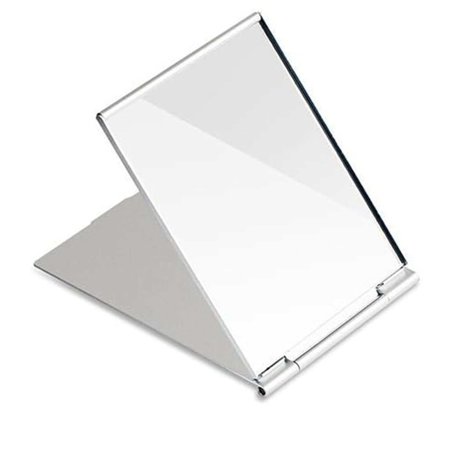 G2Plus Portable Folding Vanity Mirror,Single Side Travel Shower Shaving Mirror, 4.5'' X 3.15'' X 0.1'' Small Folding Mirror For