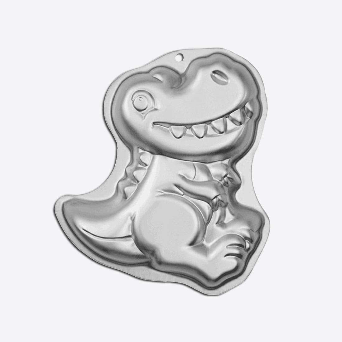 Hip Hop Dinosaur Cake Pan, Kids 3D Birthday Cake Pan, Aluminum Alloy Cake Molds Nonstick Baking Tools