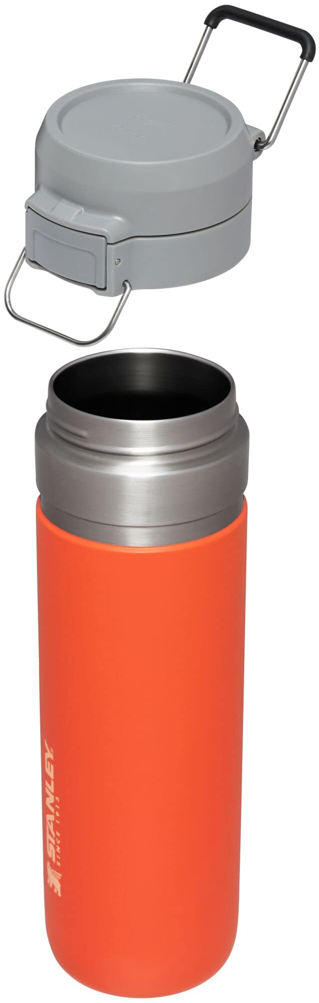 Stanley Quick Flip Go Water Bottle 24 Oz | Push Button Lid | Leakproof And Packable For Travel And Sports | Insulated Stainless