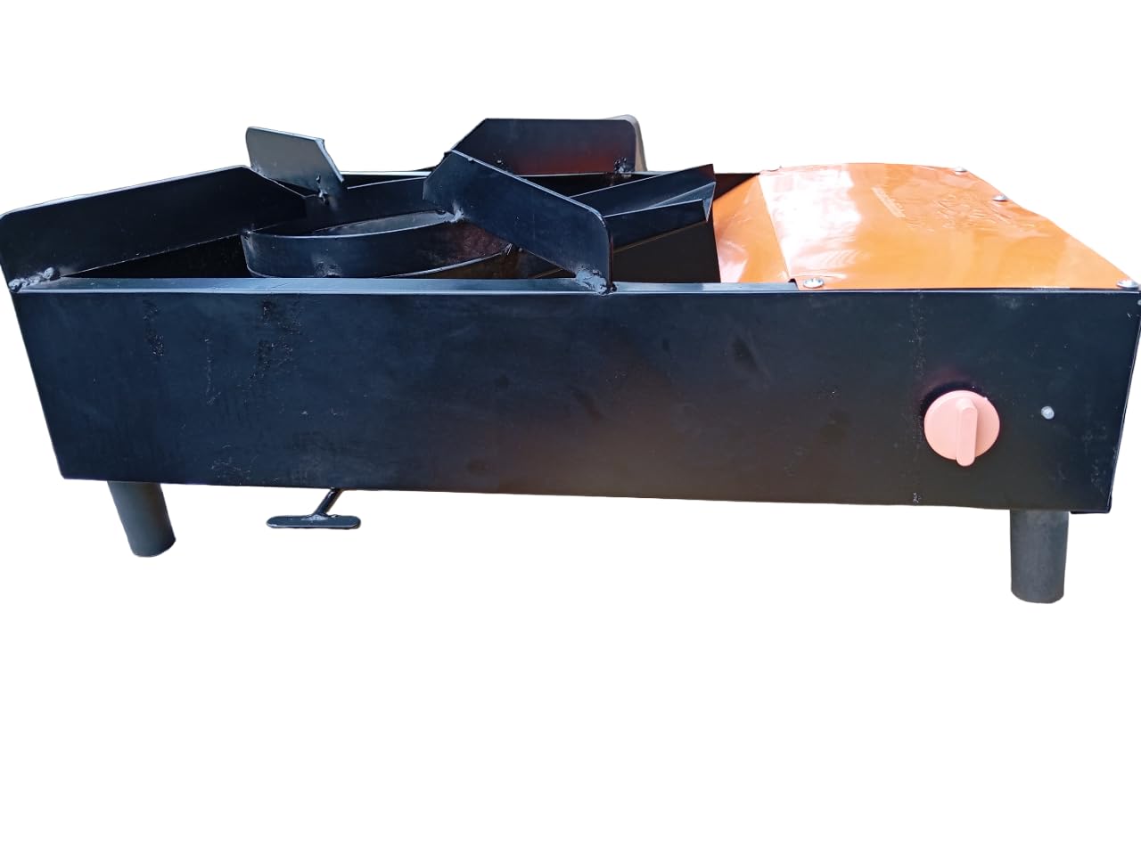 Carbon Steel Sanskrutii Chul Shegadi Wood & Coal Stove, Heavy Duty Lakud Kolsa Shegadi For Cooking, Ideal For Home, Outdoor, Ter