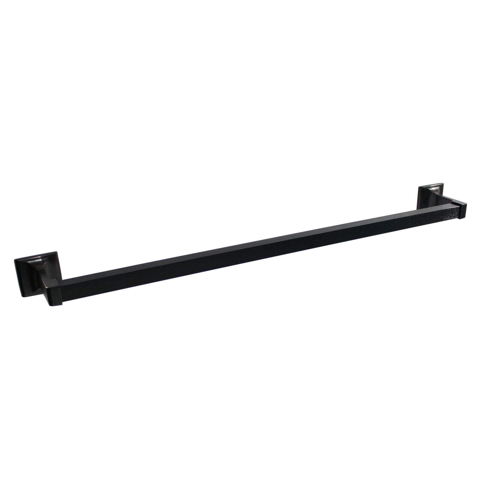 Y&Y Decor 4 Piece Towel Bar Set Bath Accessories Bathroom Hardware With 24'' Towel Bar (Oil Rubbed Bronze)