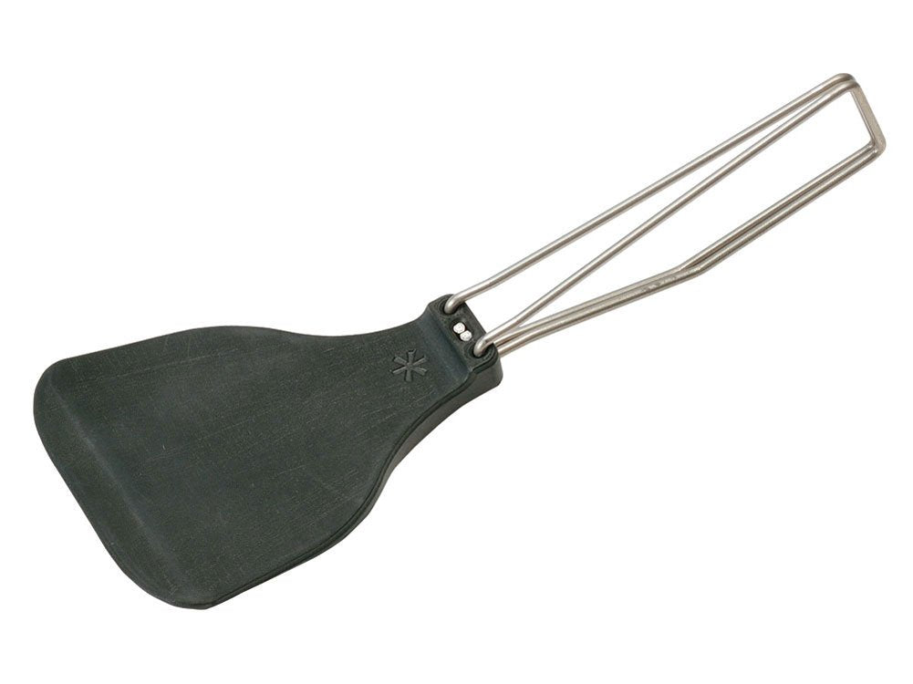 Snow Peak Cs-251 Folding Cooking Utensils-Spatula, Nylon, Black