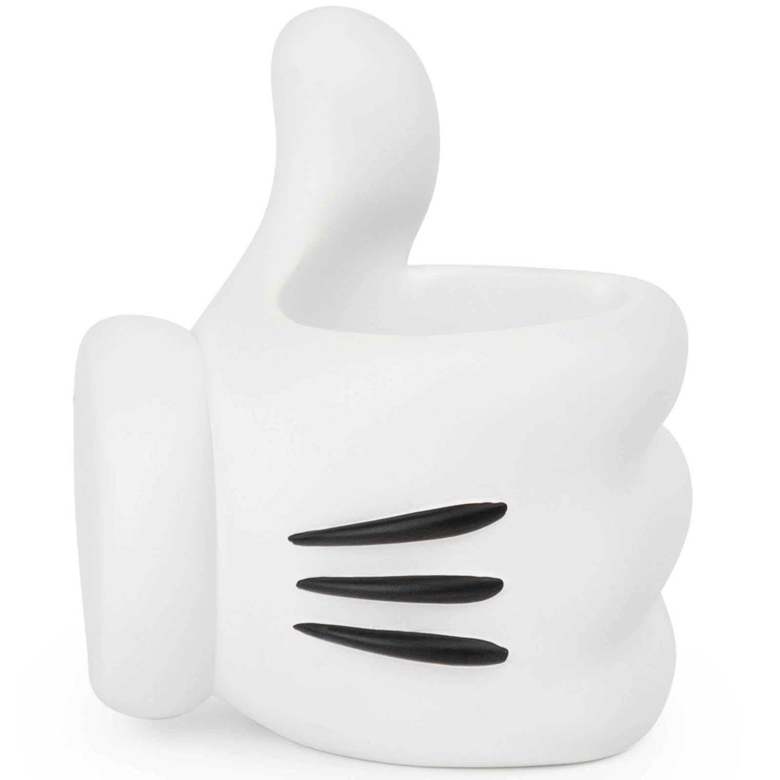 Disney Mickey Mouse Bathroom Tumbler - White Resin Toothbrush/Pen Holder - Bathroom D  Cor