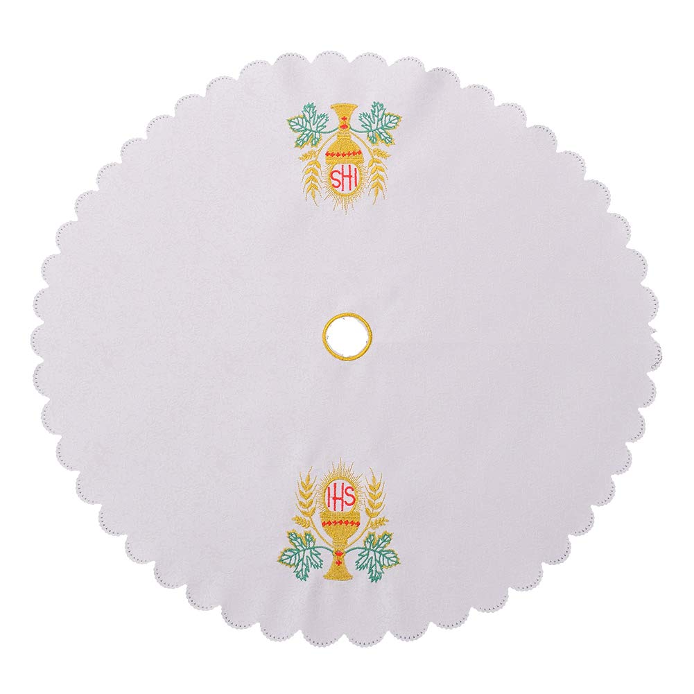 Blessume Altar Cloth Chalice Pall Chalice Veil White