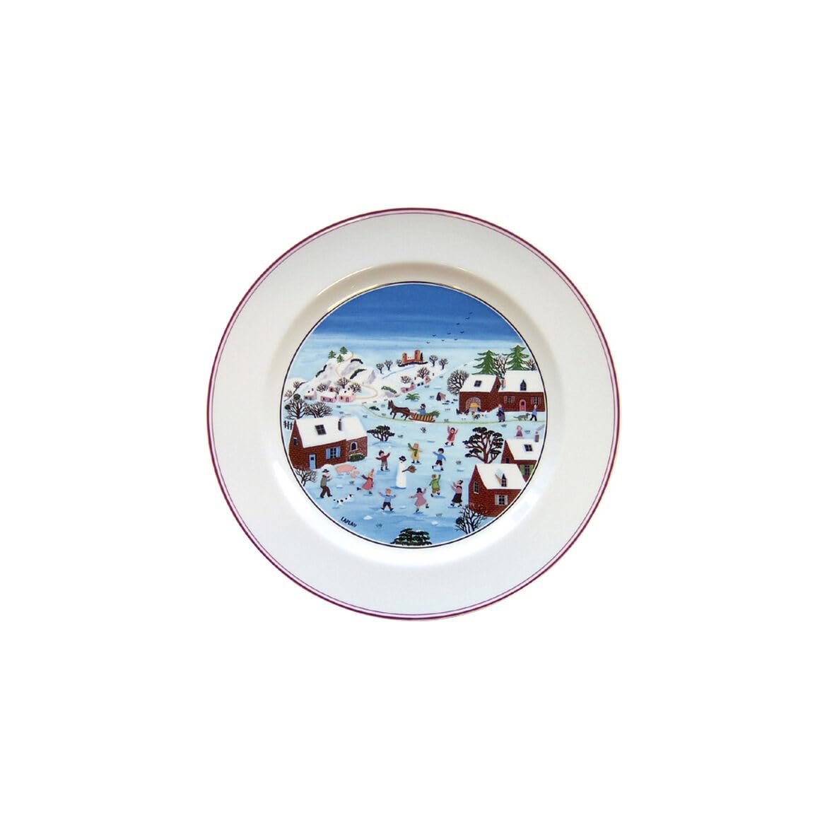 Villeroy & Boch Naif Christmas Dinner Plate, 10.5''