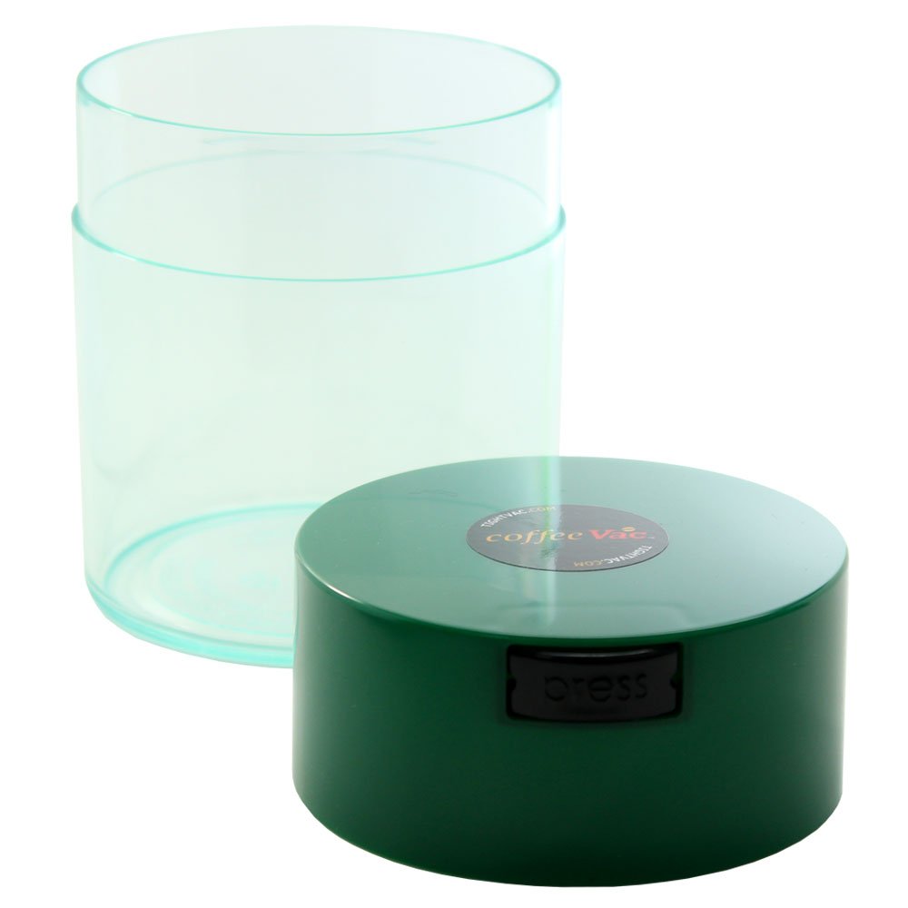 Coffeevac 1/2 Lb - Patented Airtight Container | Multi-Use Vacuum Container Works As Smell Proof Containers For Ground Coffee An