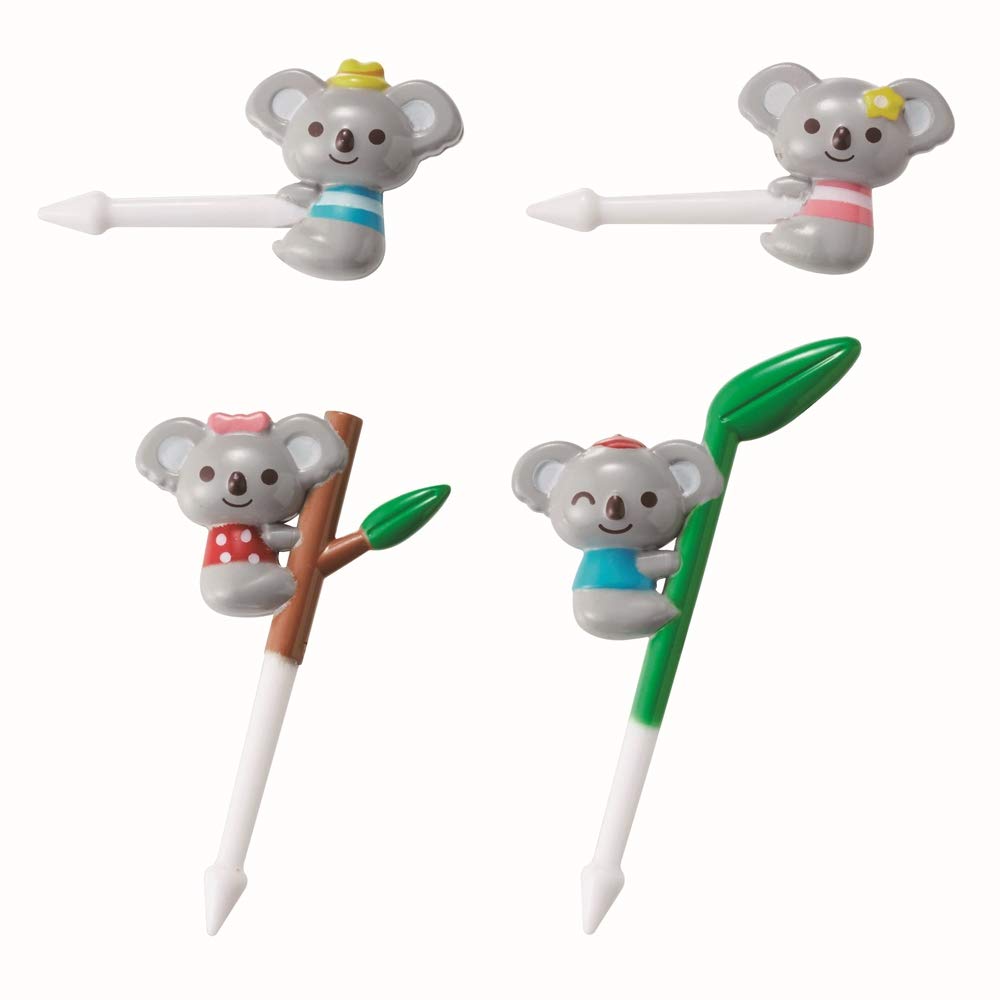 Torune Food Fork Picks Bento Lunch Accessories Koala Pick 4Pcs