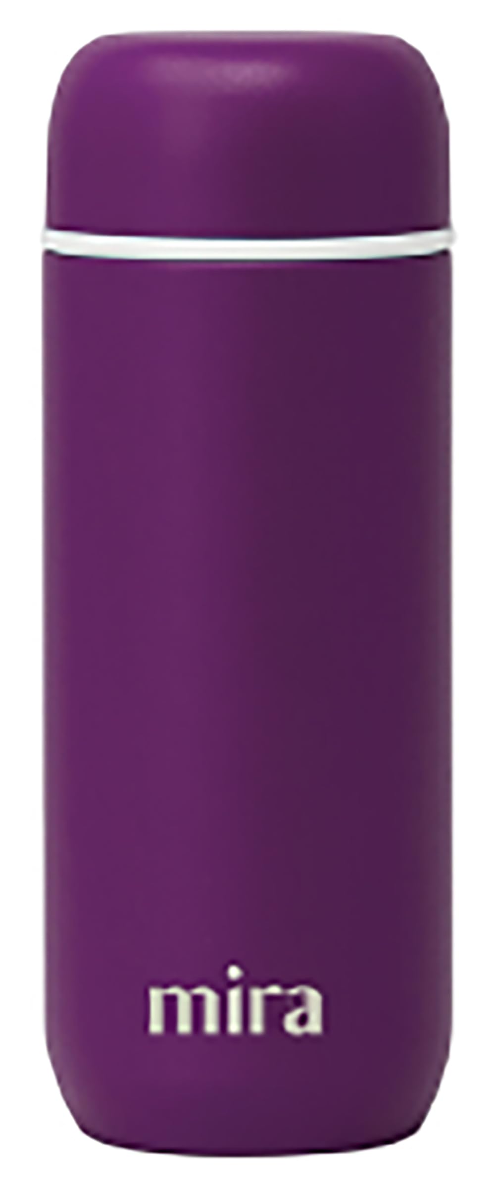 MIRA 7 oz Slim Insulated Flask for Hot and Cold Drinks  LeakProof Stainless Steel Water Bottle  Perfect Compact Size  Iris
