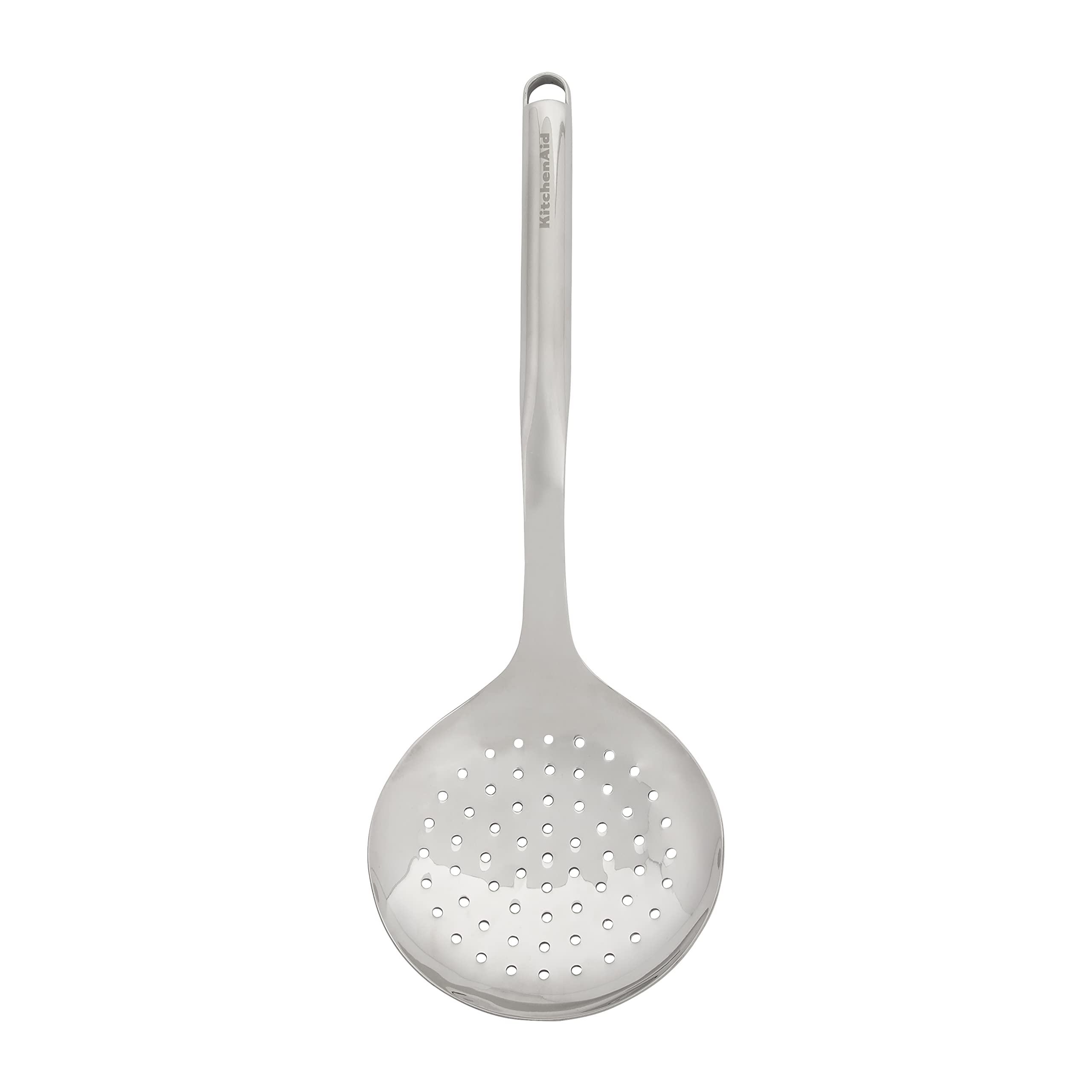 Kitchenaid Premium Strainer With Hang Hook, 14-Inch, Stainless Steel