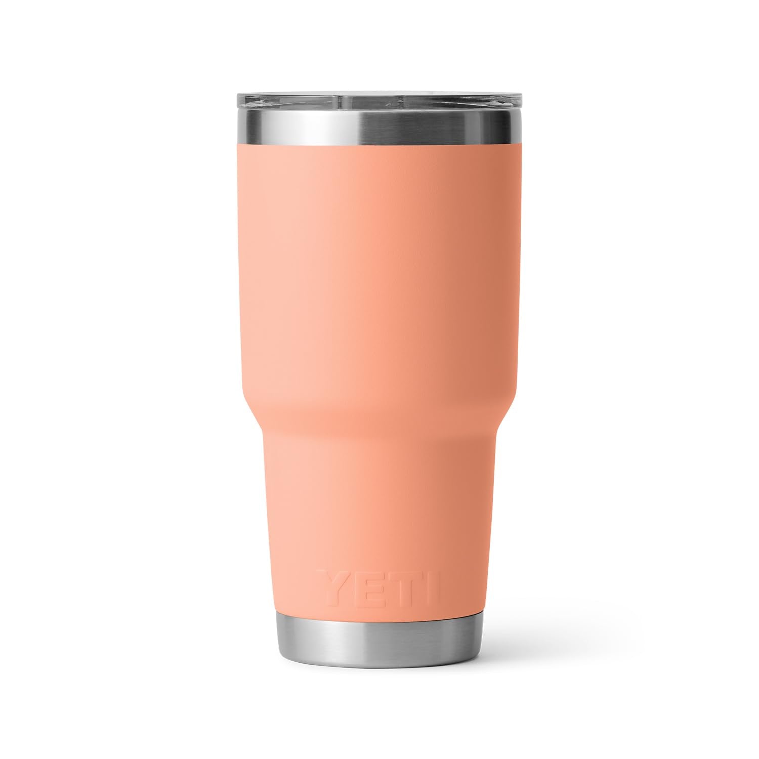Yeti Rambler 30 Oz Tumbler, Stainless Steel, Vacuum Insulated With Magslider Lid, Low Country Peach