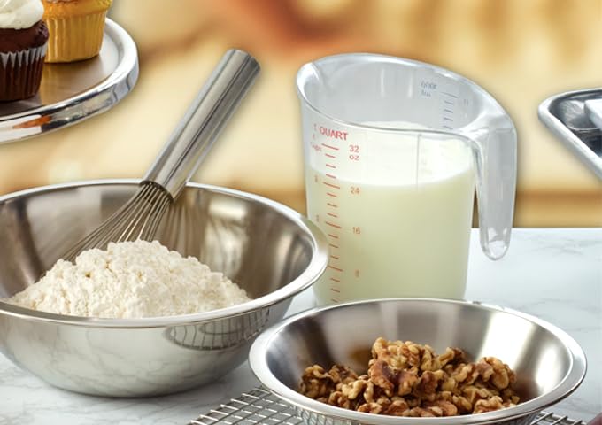Winco PMCP-200 Measuring Cup  Polycarbonate  2-Quart  Clear