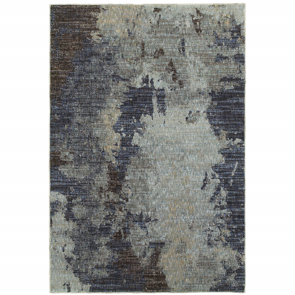 2 X 3 Abstract Power Loom Area Rug