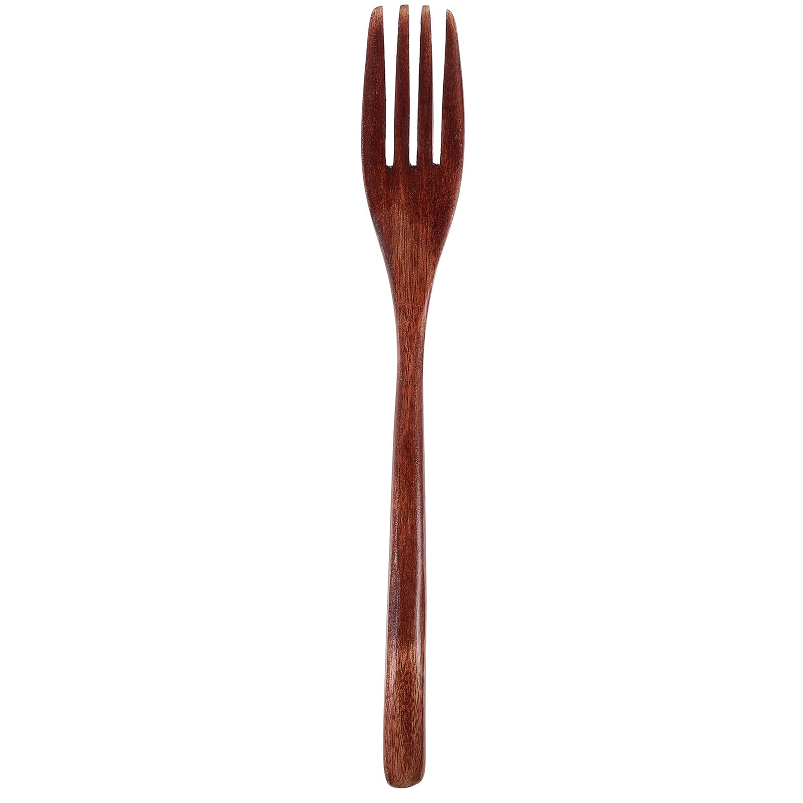 Wooden Forks Salad Fork Reusable: Wooden Dinner Forks Japanese Style Wooden Forks Pasta Grill Tasting Fork Kitchen Utensil For P