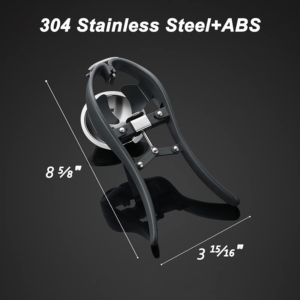 Duebel Stainless Steel Egg Separator Automatic Egg Cracker For Raw Egg White Separator Tool Handheld Egg Opener Easy Eggshell Cu