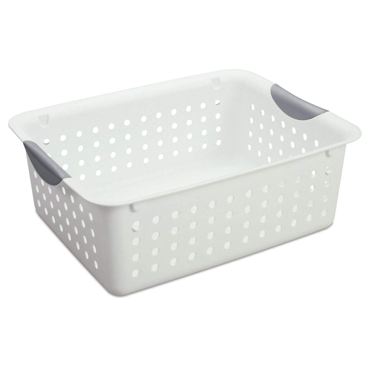 Basket 13.8X10.8X5''White