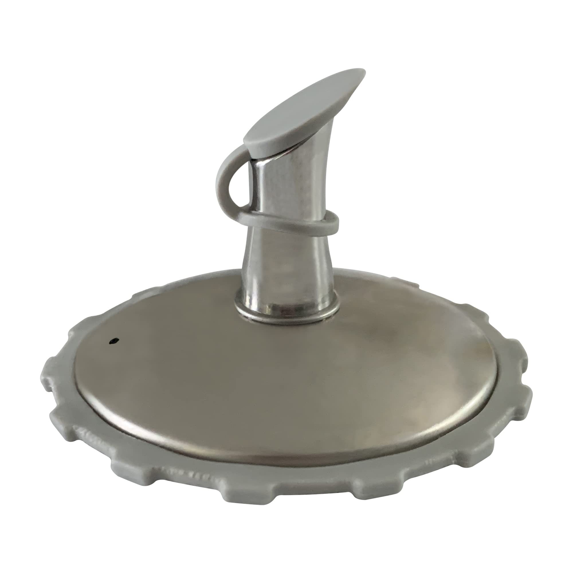Jarware Stainless Steel Oil Cruet Lid, Regular Mouth Mason Jar Spout Lid