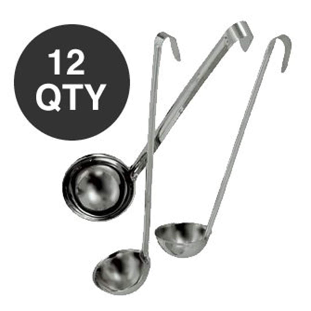 DOZEN 1 OZ SOUP LADLE W/ 10.5'' HANDLE - WHOLESALE