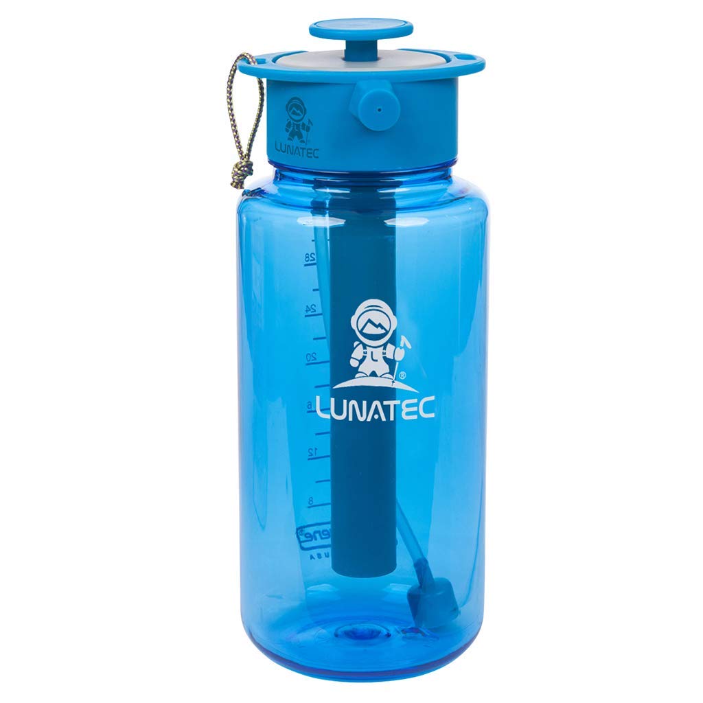 Lunatec Hydration Spray Water Bottle Is A Pressurized Personal Mister, Camp Shower And Sport Water Bottle In One Easy-To-Use Bpa