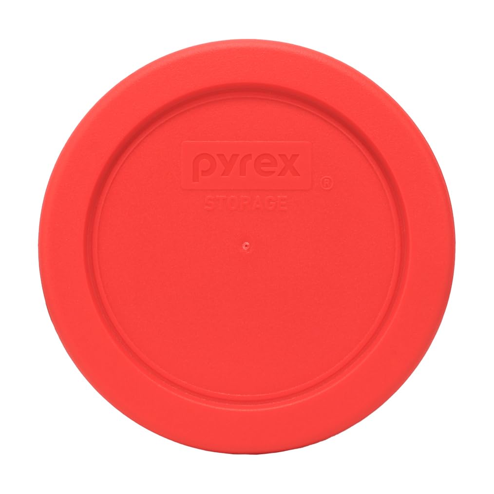 Pyrex (2) 7202-Pc-Ro-Rd, (3) 7200-Pc-Ro-Gn, (2) 7201-Pc-Ro-Pur, (2) 7402-Pc-Ro-Rd Replacement Lids