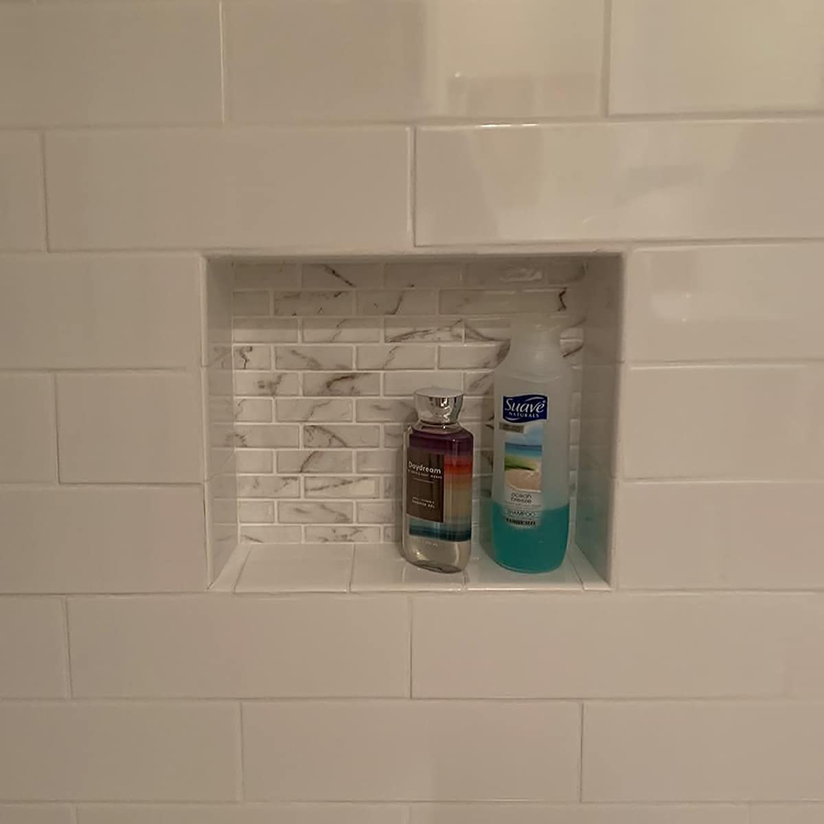 Uni-Green Shower Niche Ready For Tile 16''   14''    4'' Bathroom Recessed Shower Niche Rectangle Leak Proof Shower Shelf Organi