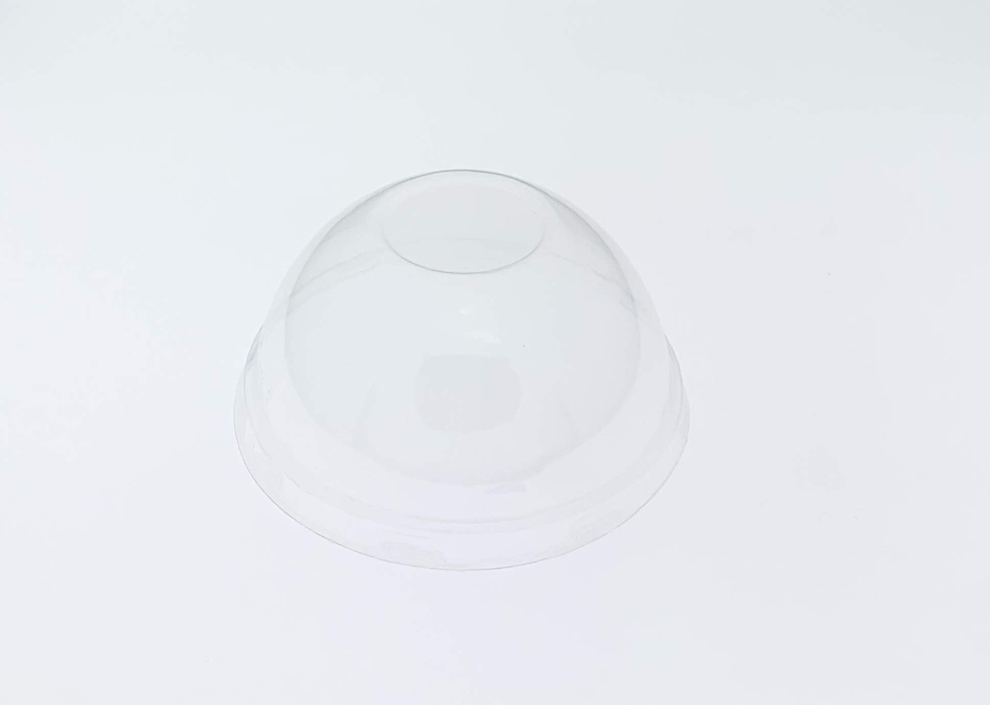 Keisen 3 2/5'' 125Ml 100/Pk 4Oz Disposable Aluminum Foil Cups For Muffin Cupcake Baking Bake Utility Ramekin Cup Dome Lids (Lids