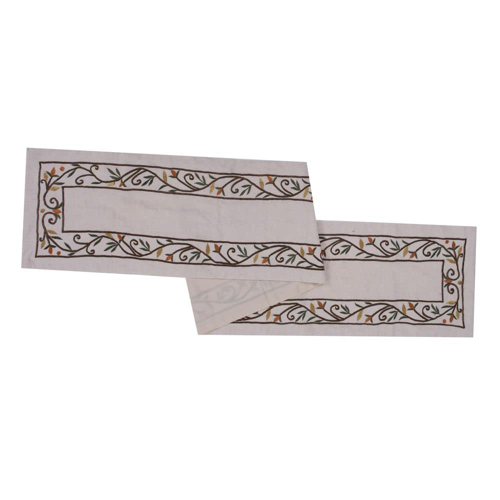 Vickerman 14'' x 90'' Harvest Border Table Runner - QTX17713