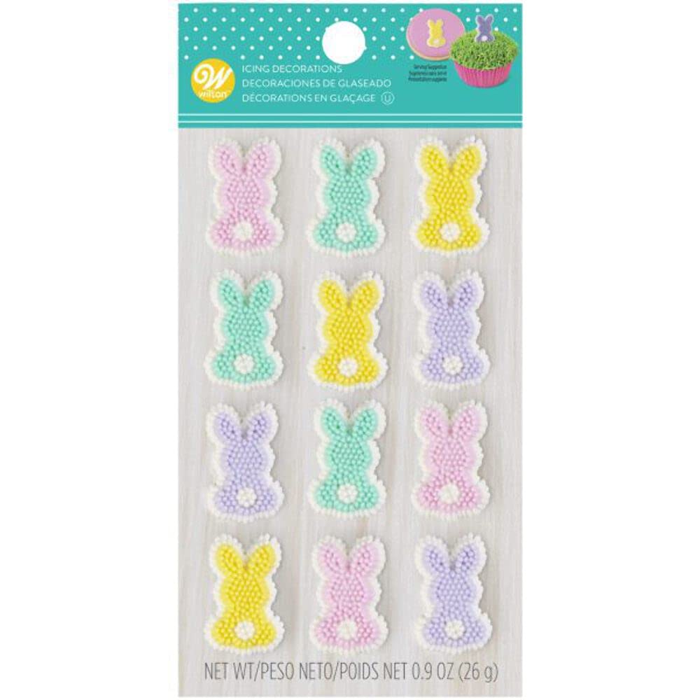 Food Items DOT MATRIX ICING DEC PASTL BNNY, us:one size, Pastel Bunny
