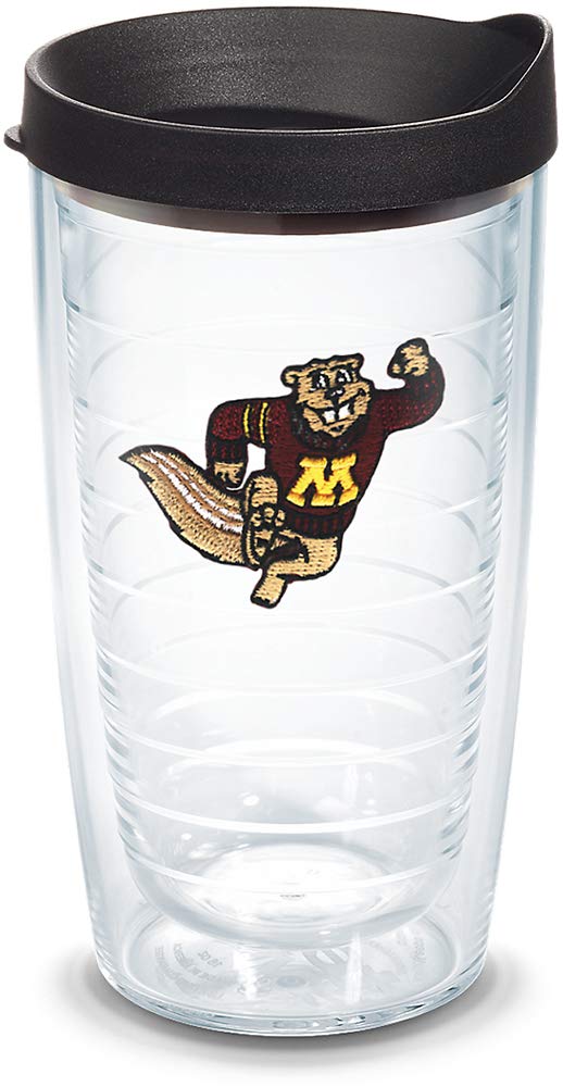 Tervis Made In Usa Double Walled University Of Minnesota Golden Gophers Insulated Tumbler Cup Keeps Drinks Cold & Hot, 16Oz, Pri