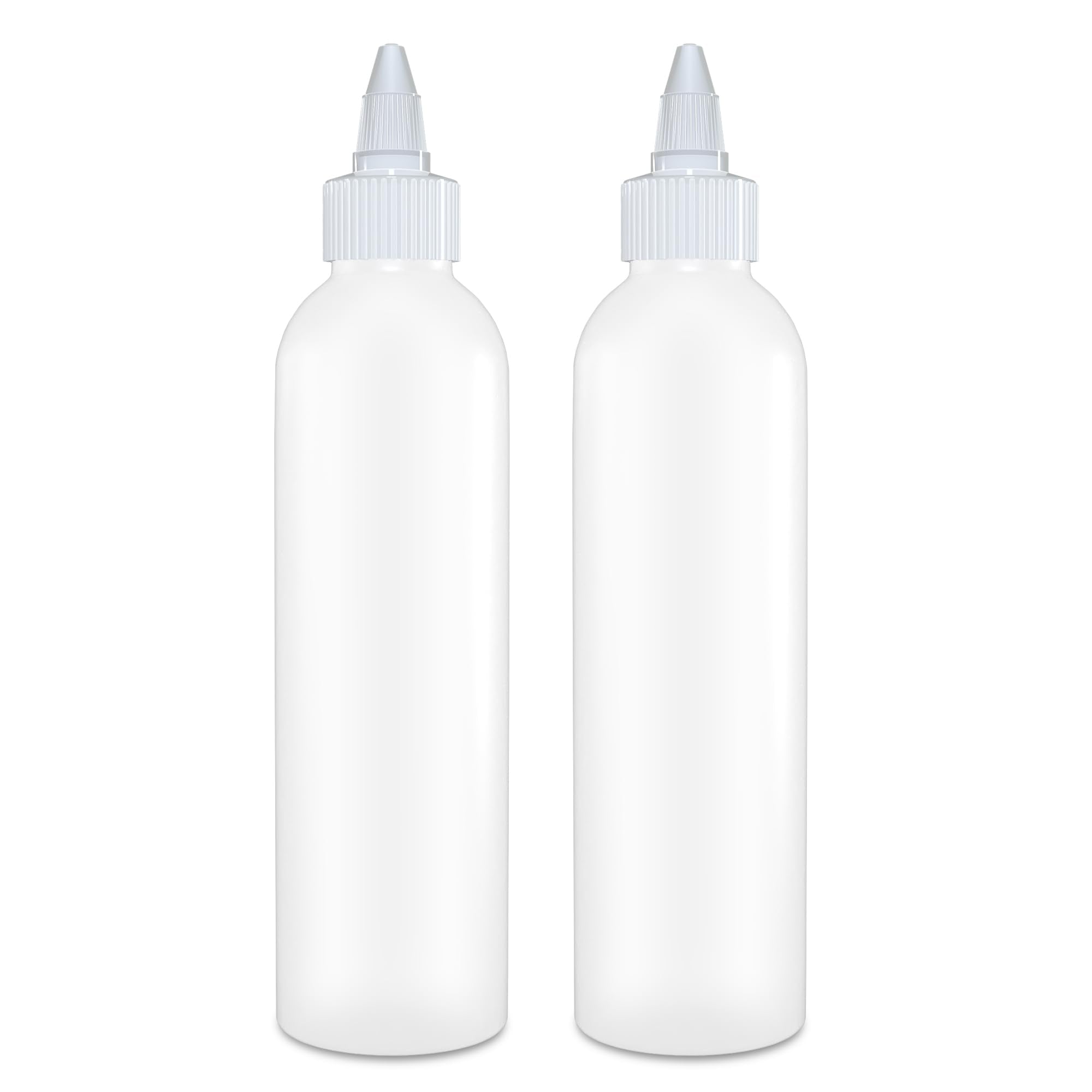 Brightfrom Condiment Squeeze Bottles, 6 Oz Empty Squirt Bottle, Leak Proof - Great For Ketchup, Mustard, Syrup, Sauces, Dressing