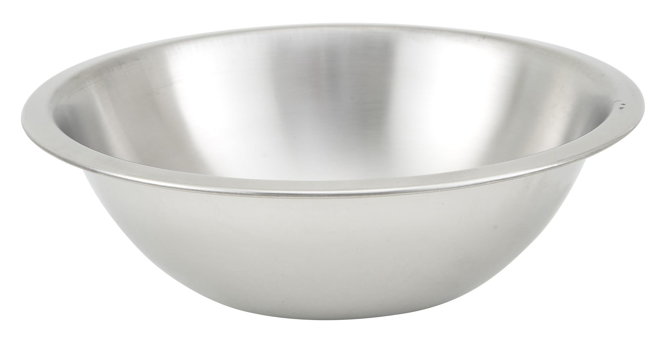 Winco 1.5 Quart Heavy-Duty Stainless Steel Mixing Bowl, Shallow