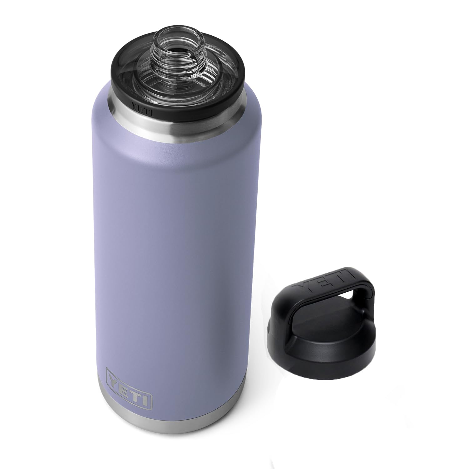 Yeti Rambler 46 Oz Bottle, Vacuum Insulated, Stainless Steel With Chug Cap, Cosmic Lilac