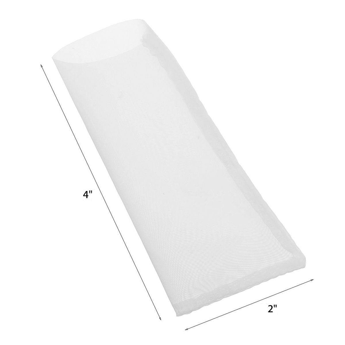 37 Micron | Premium Nylon Tea Filter Bags | 2'' X 4'' | 50 Pack