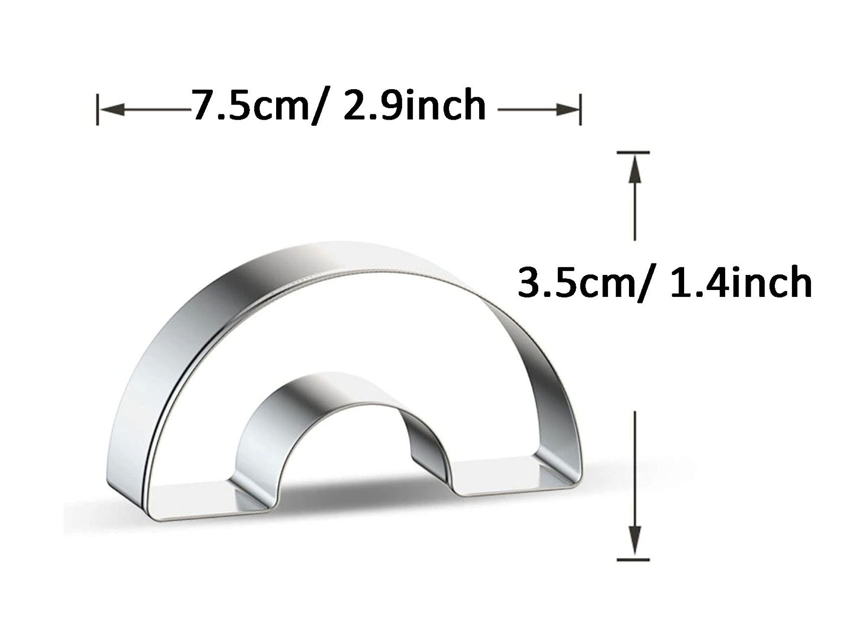 Zdywy Rainbow Cloud Shape Biscuit Cookie Cutter