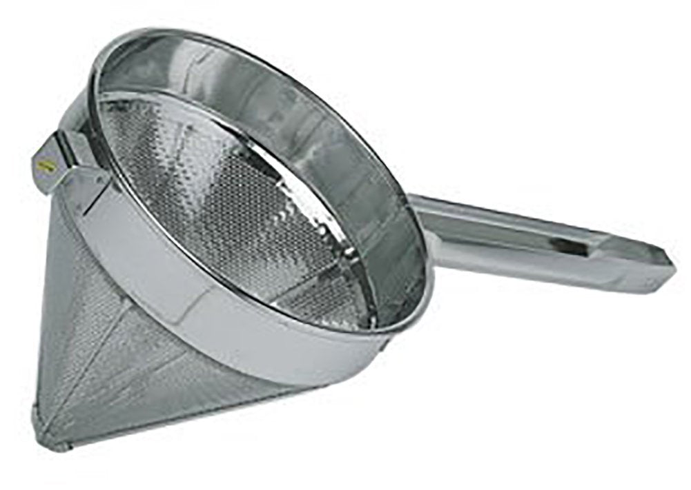 New, 8-Inch Depth, China Cap Chinoise Strainer, Mesh, Stainless Steel