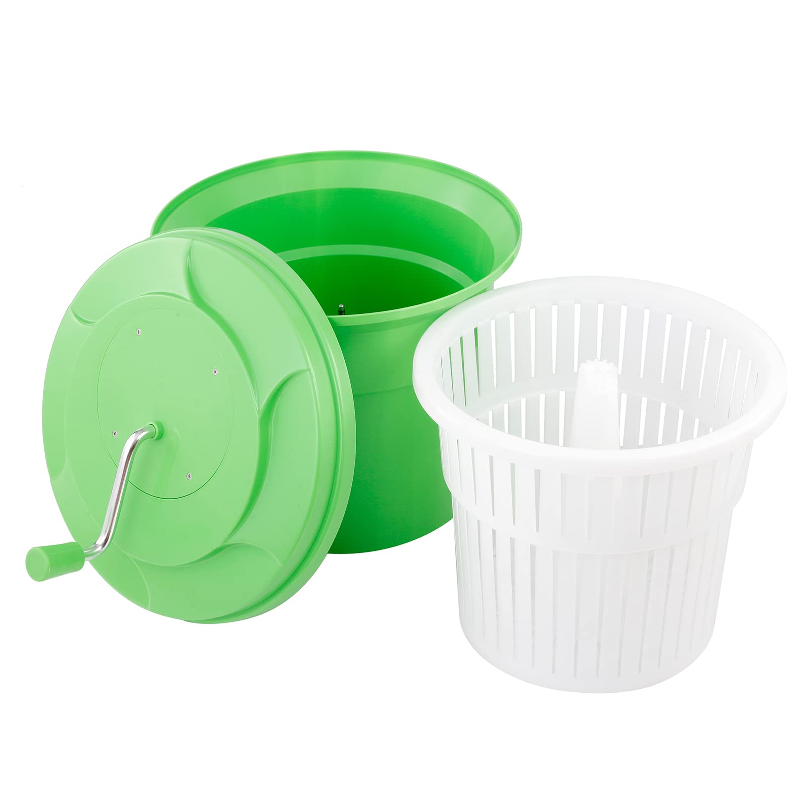 Wutfly 5 Gallon Large Commercial Manual Salad Spinner/Dryer