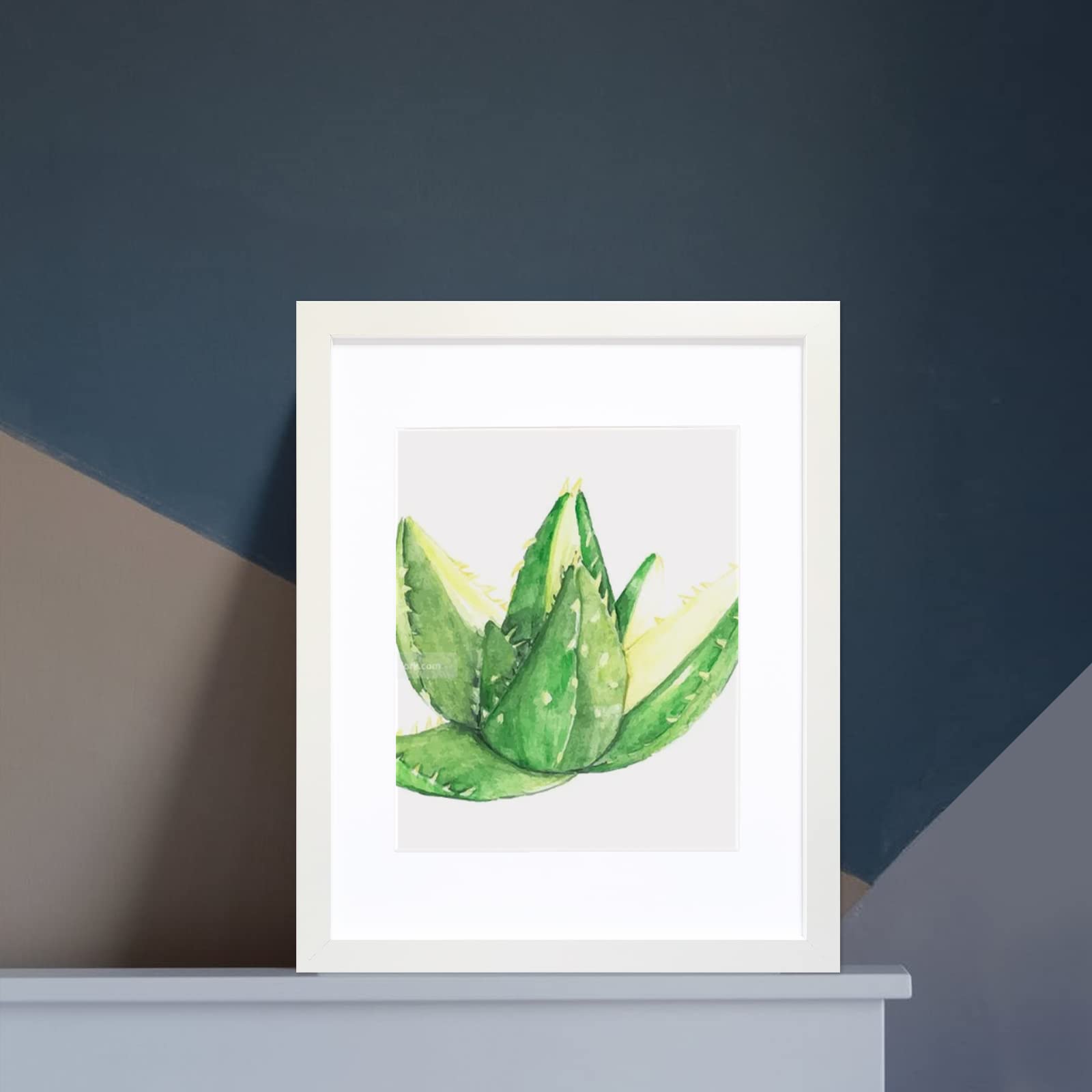 Seseat 11X14 Picture Frames White Display Pictures 8X10 With Mat Or 11X14 Prints Without Mat, Wall Mounting, 6Pcs