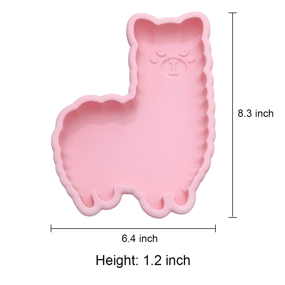 Llama Cake Pan Mold Alpaca Silicone Baking Mold Cheese Cake Jelly Pudding Muffin Pizza Pie Flan Tart Bread Bakeware Pastry Bakin