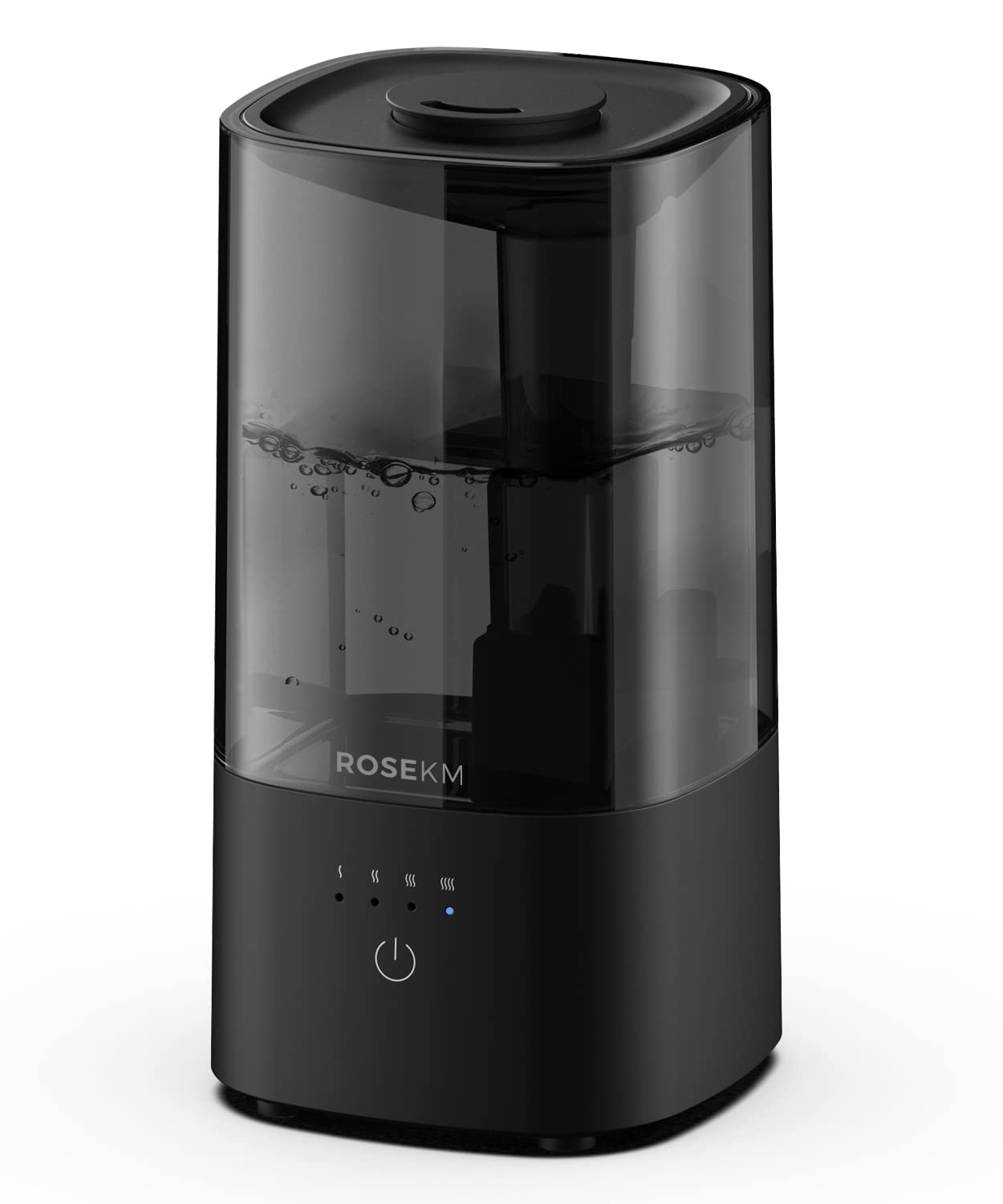 Rosekm Cool Mist Ultrasonic Humidifier, 2.0L Humidifiers For Bedroom And Baby Nursery, Small Quiet Air Humidifier, Ultrasonic, A