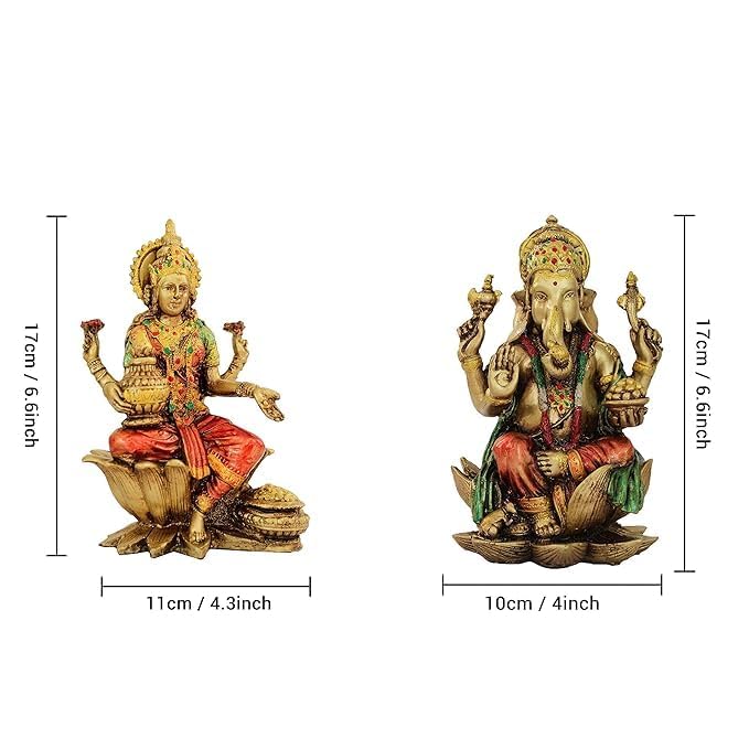 The Himalayan River Diwali Special Laxmi Ganesh Ji Status Laxmi Ganesh Idol Symbol Of Goodluck, Prosperity, Wisdom And Fortune H