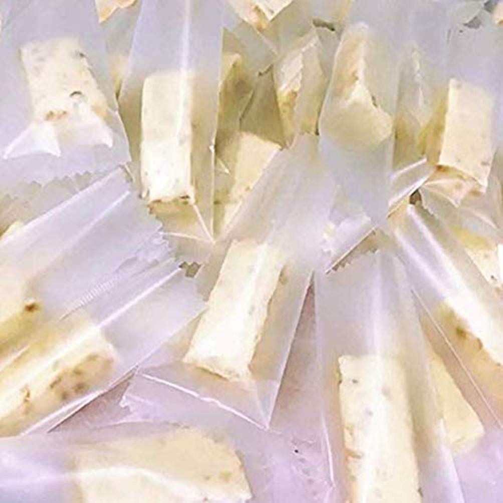 400 Pcs Candy Packaging, Nougat Candy Wrappers Candy Wrappers For Caramels Nougat Wrappers Nougat Wrapper Transparent Packaging