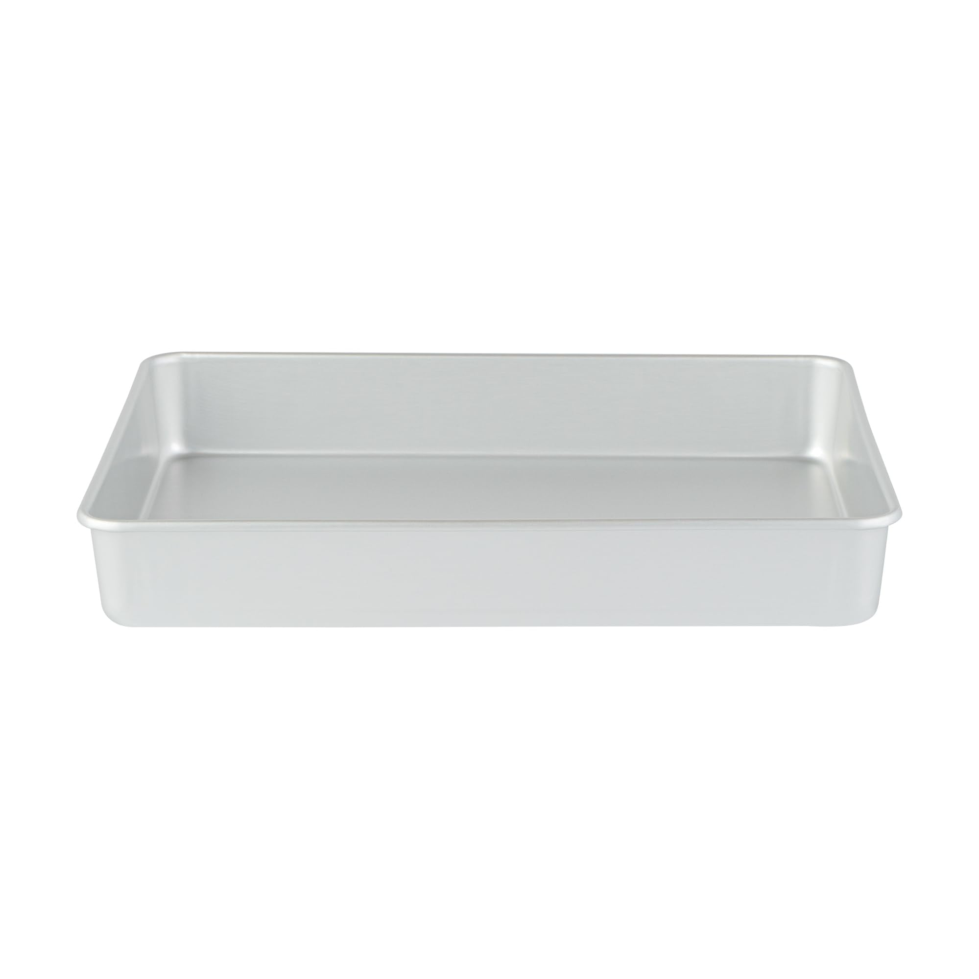 Restaurantware-Met Lux 13 x 9 x 2 Inch Straight-Sided Baking Tin, 1 Rectangular Cake Pan - Oven-Ready, Freezable, Anodized Alumi
