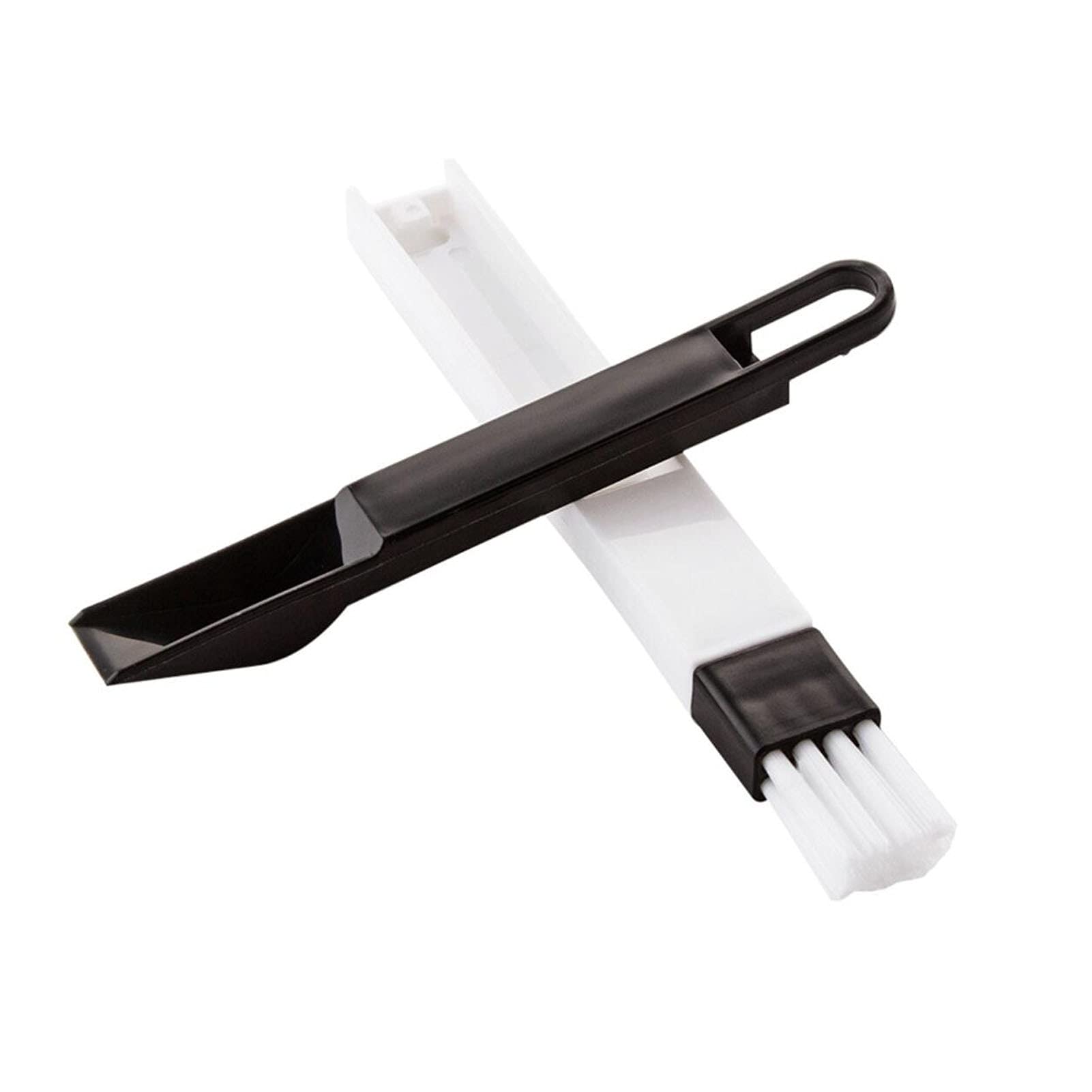 Cicy Crevice Gap Cleaning Brush Tool, 10 Pcs Hand-Held Groove Tools, 2 In 1 Dustpan Brushes Window Track For Air Conditioning Ki